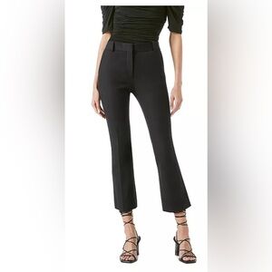 Frame Le Mini Boot Trouser Crop Flare Pants Sz 6 NWT $298